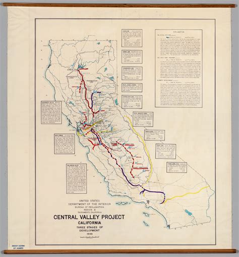 Map Of Central Valley California